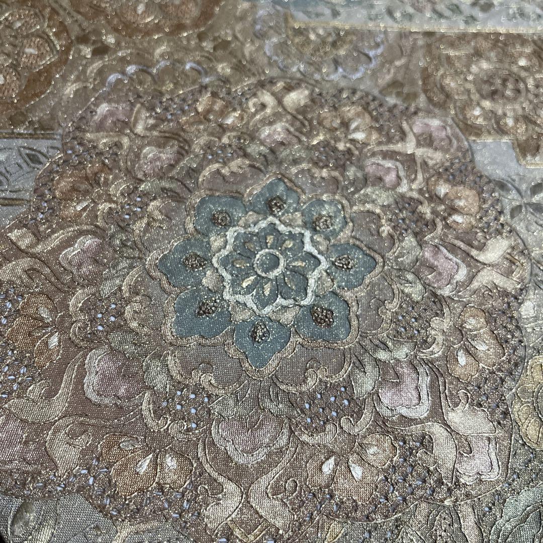 総相良刺繍袋帯 六通