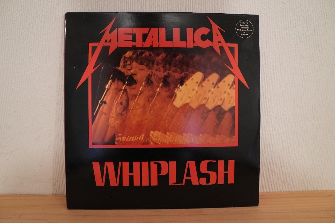 LLICA 1984年　Whiplash ミニLPレコード METALLICA 1984年 Whiplash ミニLPレコード