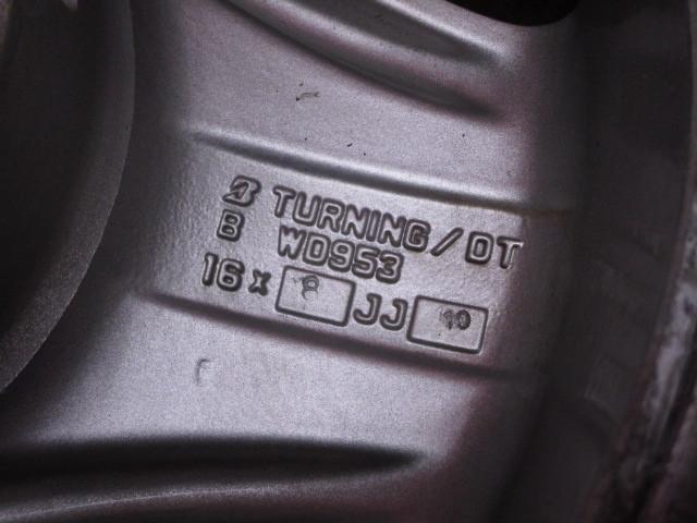 ホイール 2本 ブリジストン TURNING 16×8J 5穴◆4561H-K2