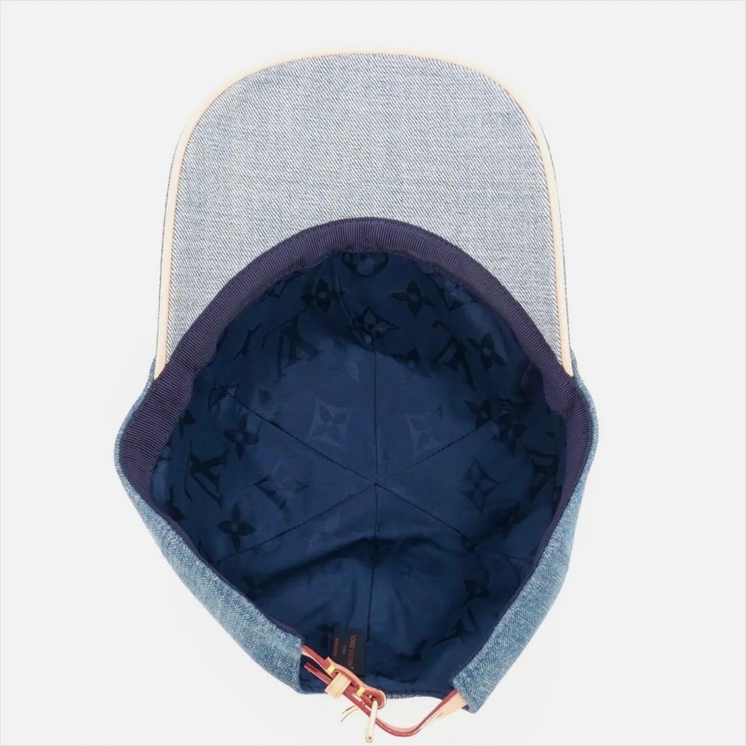 極美品 ルイヴィトン キャップ デニム LVアップタウン 帽子 極美品 ルイヴィトン キャップ デニム LVアップタウン 帽子