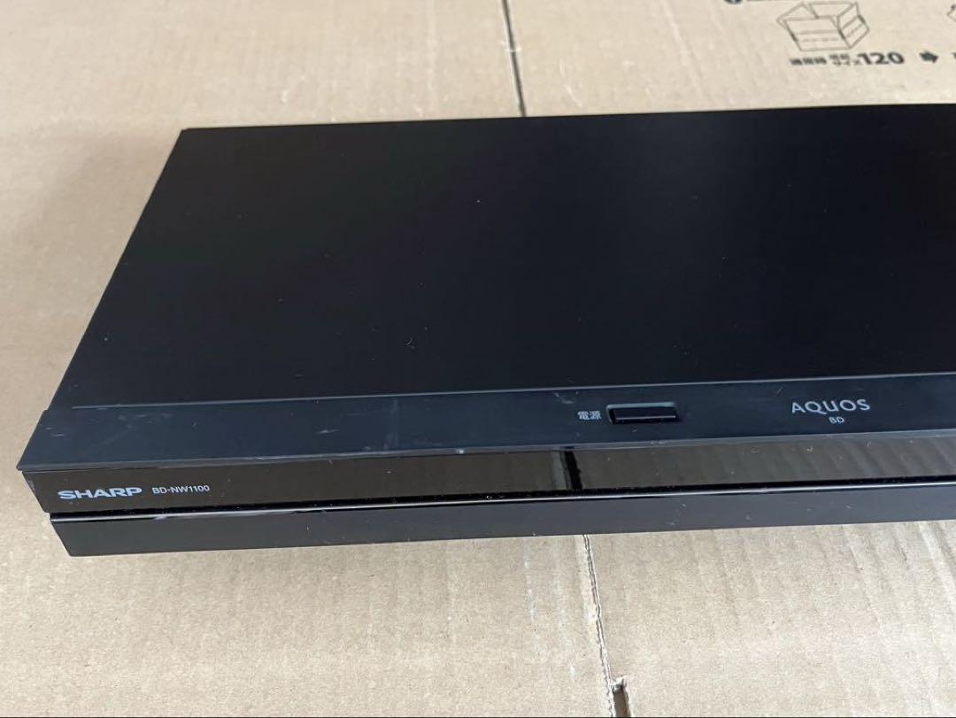 M6822 SHARP/AQUOS☆HDD/BDレコーダー☆BD-NW1100 Sharp AQUOS BD-NW1100 Blu-Ray Recorder 1TB Used w