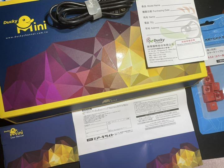 大特価 Ducky Mini 有線60 キーボード 青軸日本語配列 中古稼動品
