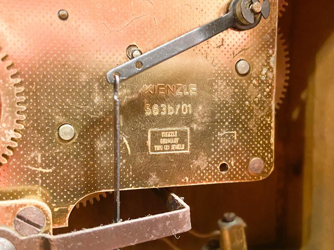 即納超激得 KIENZLE キンツレ 置時計 ドイツ製 ウエストミンスターチャイム F2lzc-m60084326871 大人気