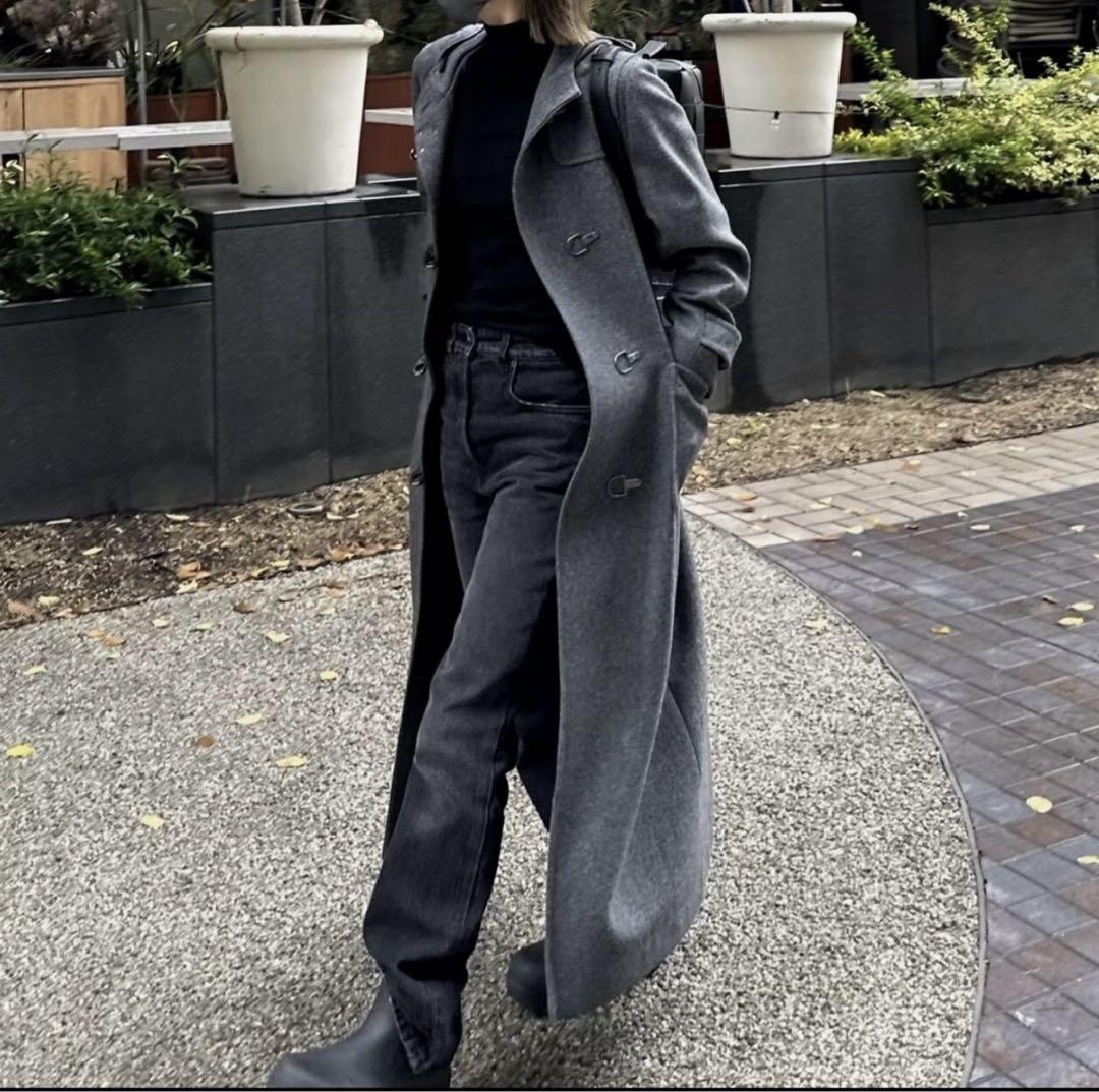 新品未使用　ok.soon fireman duffle coat(gray)
