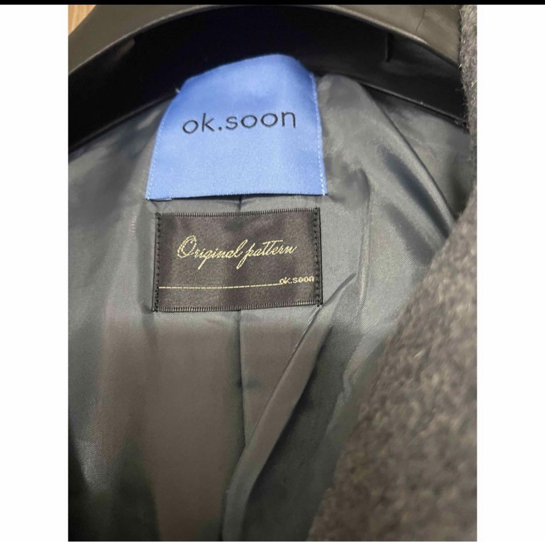新品未使用　ok.soon fireman duffle coat(gray)