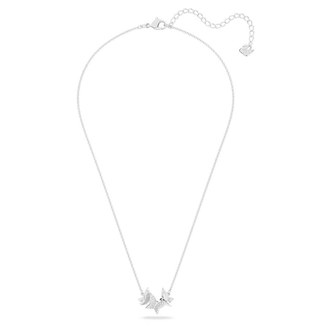 SWAROVSKI Lilia 蝶 ネックレス シルバー 箱なし
