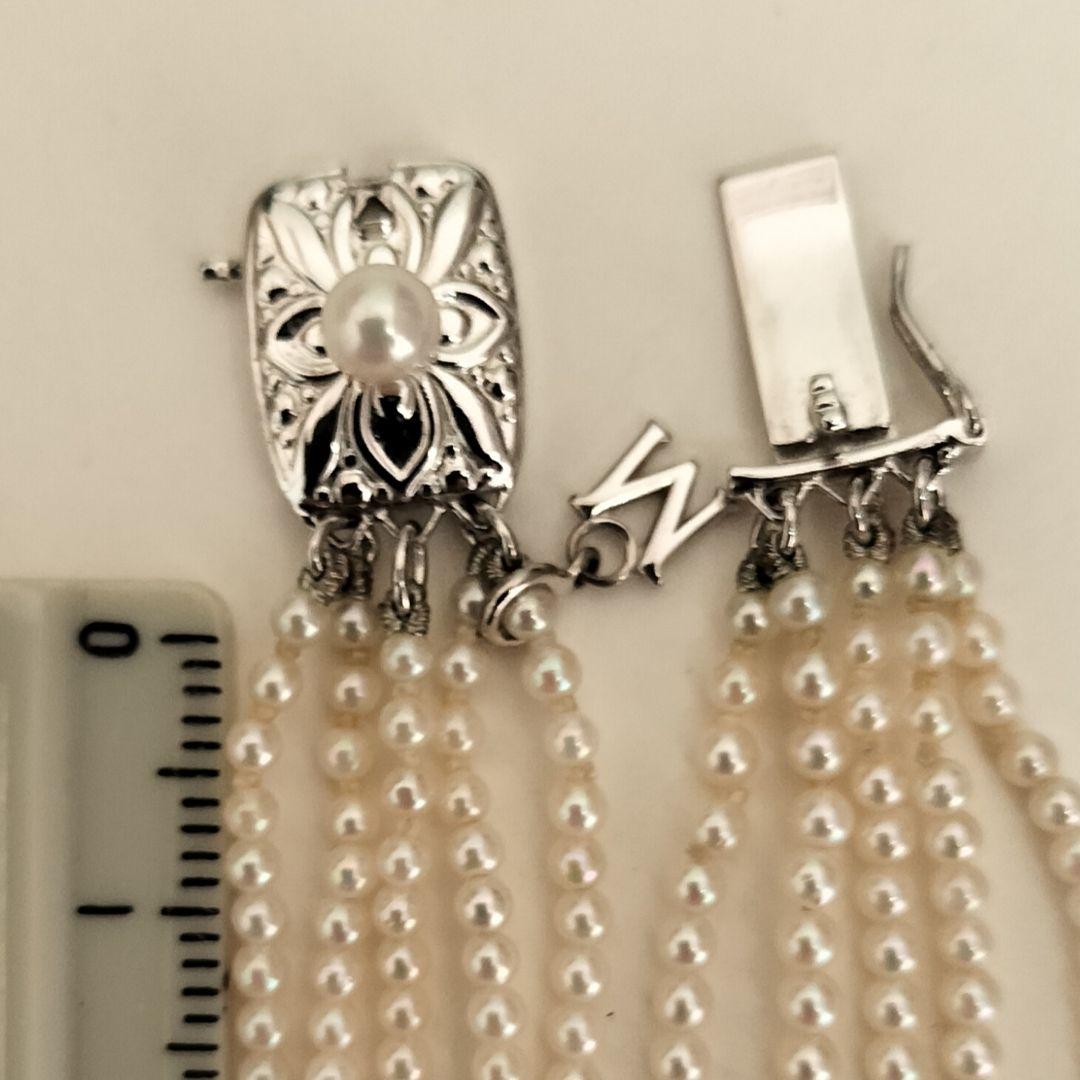 MIKIMOTO ミキモト ベビーパールネックレス 2.0〜2.5mm珠 5連