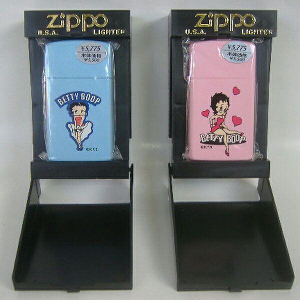 Zippo ベティブープ スリムカラフルA・Cセット オイルライター