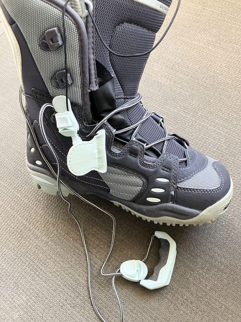 【サロモン】SALOMON スノーボードブーツ グレー ※レディースサイズ