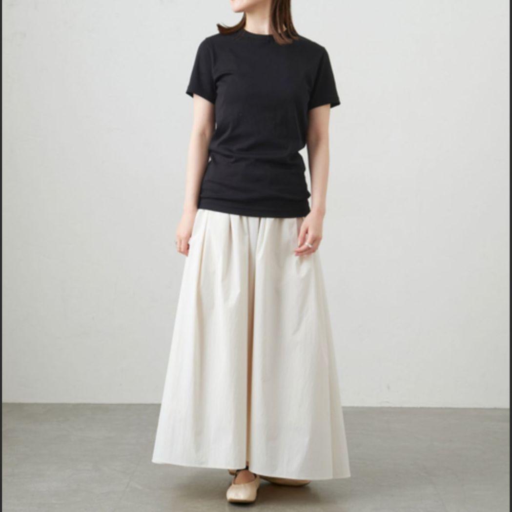新品☆IENA 別注☆ATON/ 半袖Tシャツ☆黒②