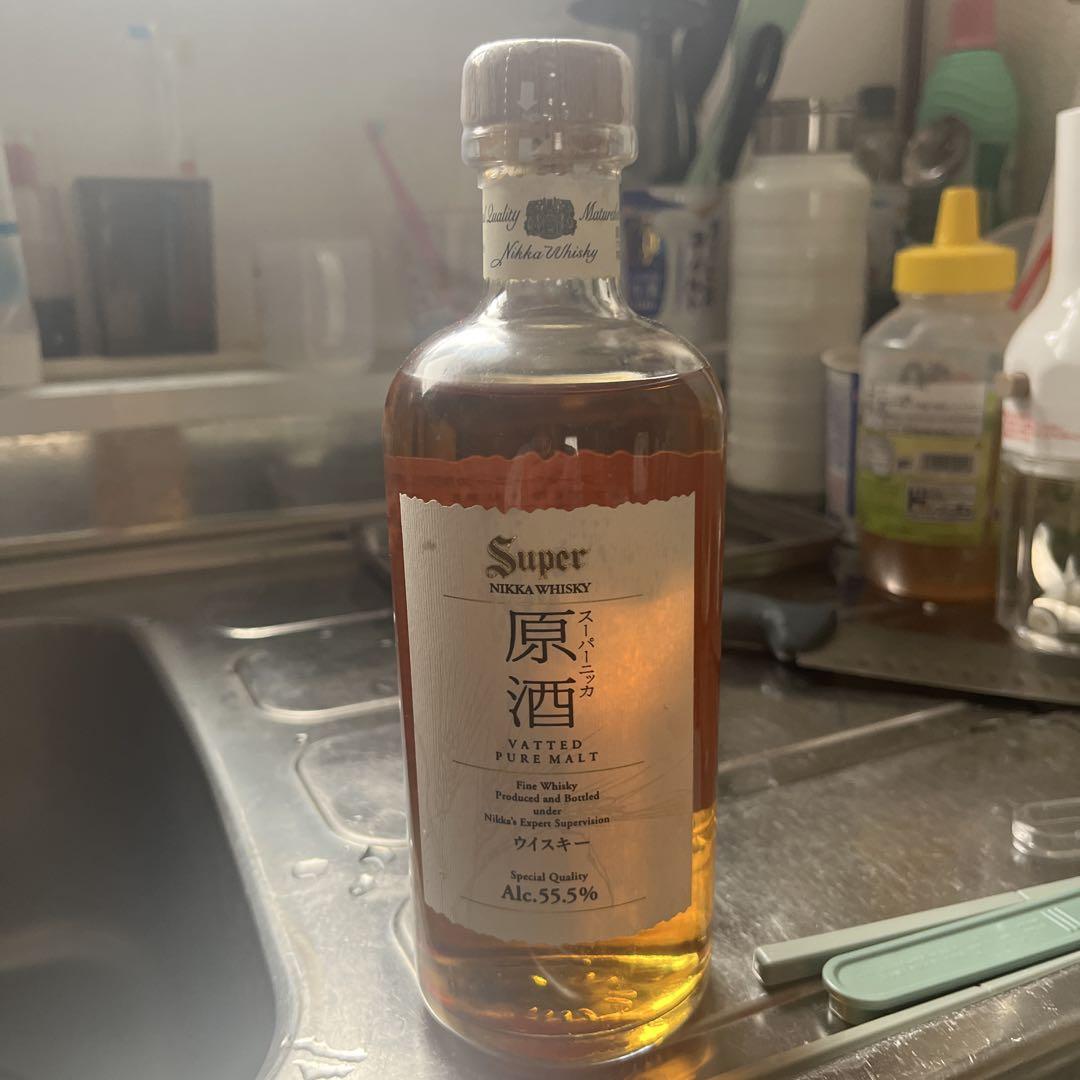 スーパーニッカ 原酒　ウイスキー 55.5%