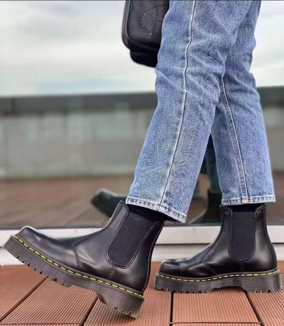 新品 特価値 Dr.martens quad 厚底 ブーツ