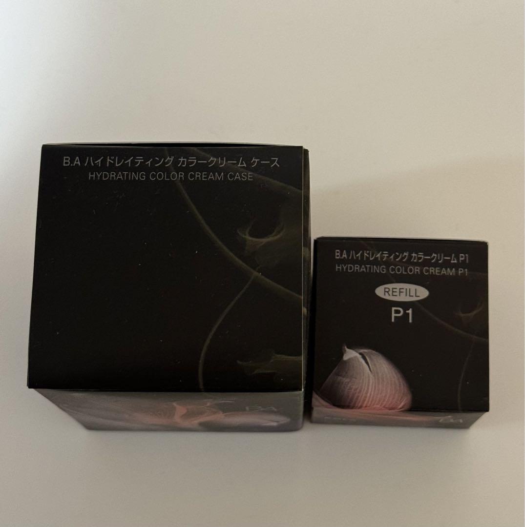 POLA BA ハイドレイティングカラークリーム　P1リフィル&ケースセット