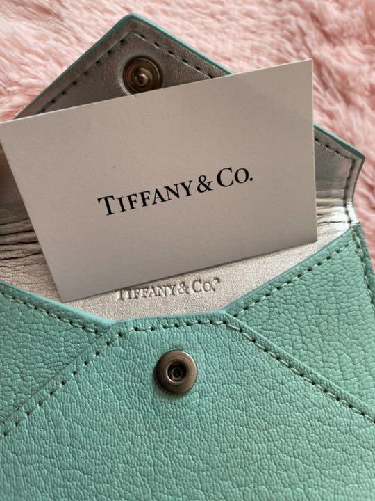 人気安い ❤︎TIFFANY&Co.❤︎ エンペロープ レザー g0d4c-m60091795575 ティファニーカードケース 2022格安