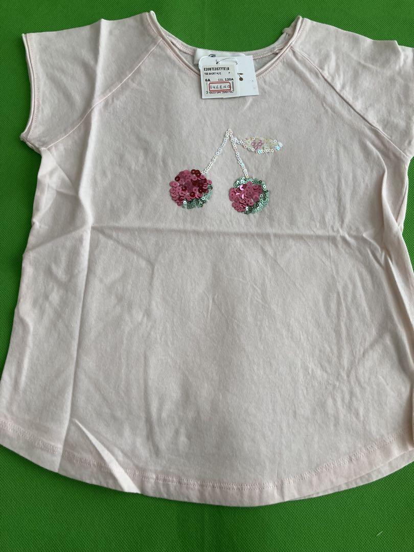 Bonpoint ボンポワン Tシャツ チェリー 6a 120 - メルカリ