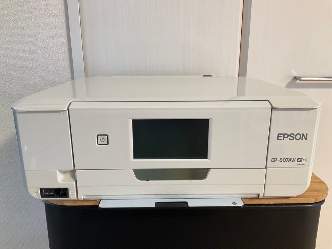 EPSON EP-807AW ホワイト プリンター【ジャンク品】