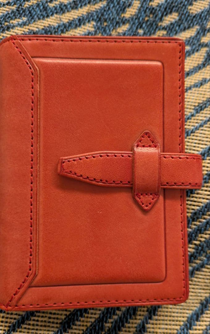 ロロマクラシック M5 システム手帳 レッドRaymay Davinci