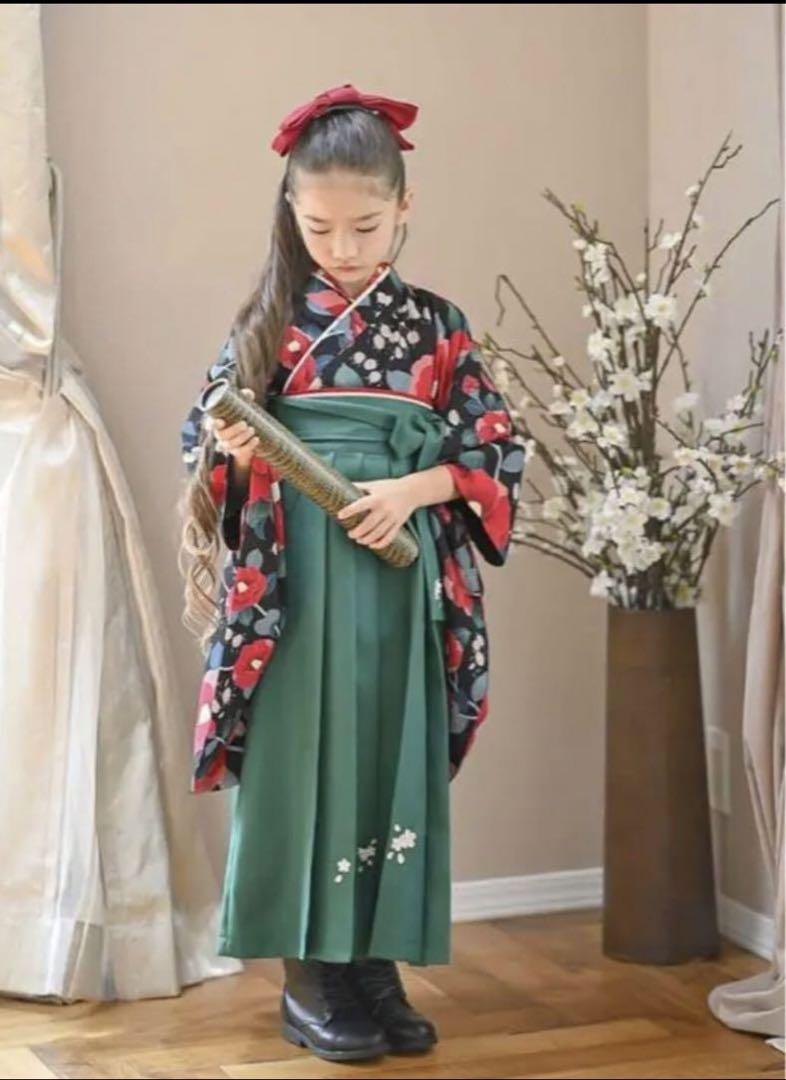 キャサリンコテージ　袴セット　着物女の子140