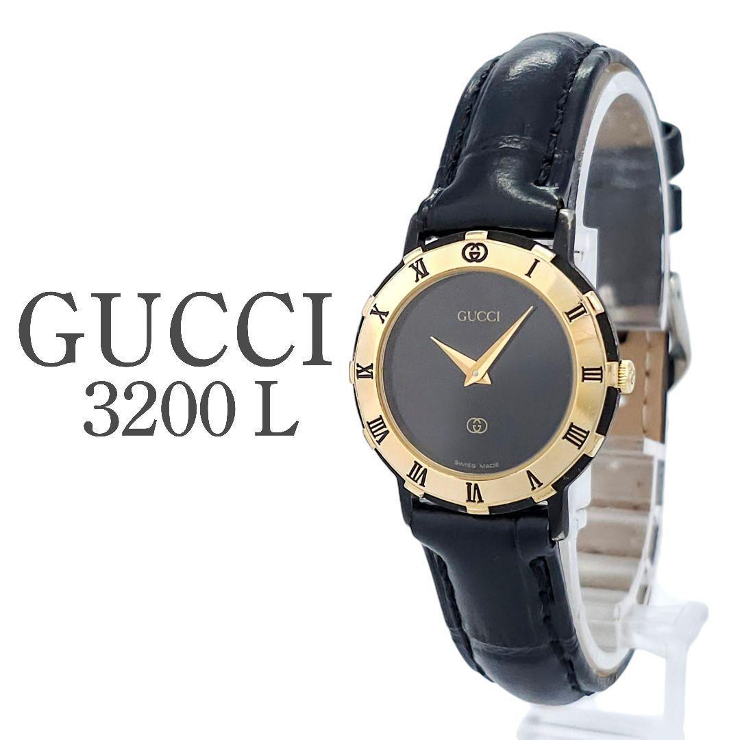 付属品完備】 GUCCI グッチ 電池新品 レディース腕時計 紐バンド