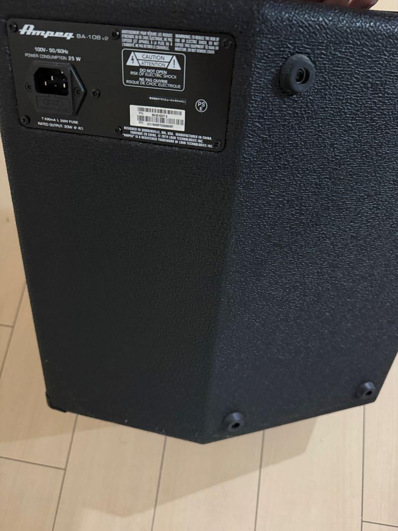 Ampeg BA-108 V2 ベース用アンプ コンパクト ブラック