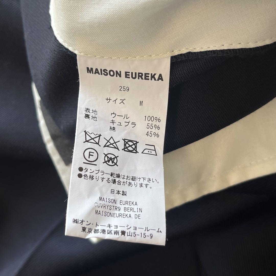 【美品✨️】MAISON EUREKA　WIDE SHORT PANTS ネイビー