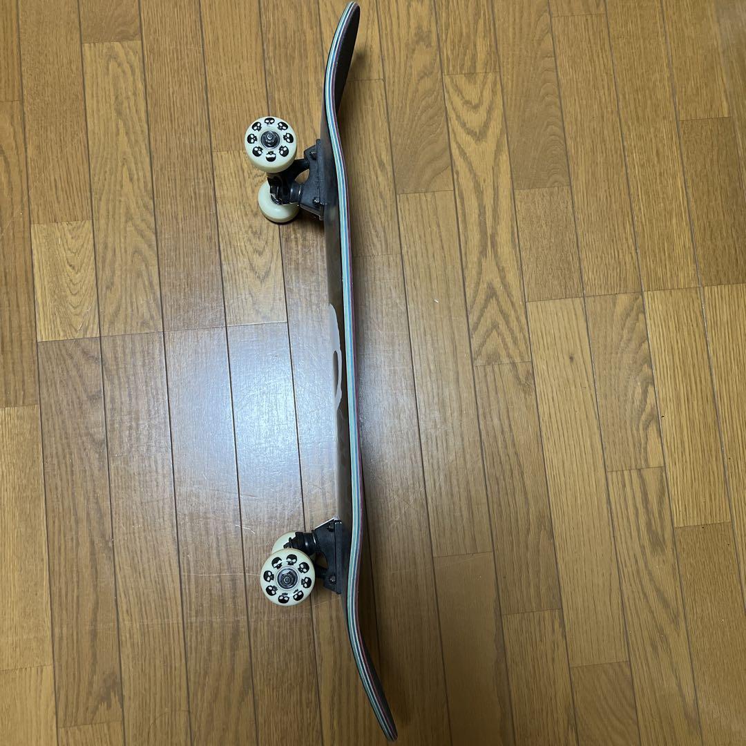 ZERO skull skateboard スケボーゼロ　ブラック　コンプリート