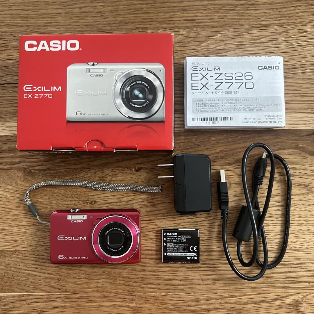 CASIO EXILIM EX-Z770 デジタルカメラ
