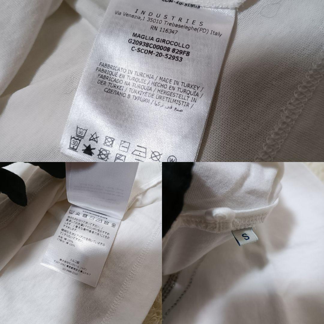 極美品 MONCLER モンクレール 半袖 Tシャツ ラインストーン