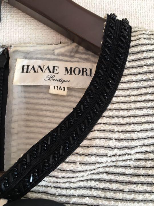 ☆HANAE MORI 上品シルクワンピース L☆お値下げ❗️
