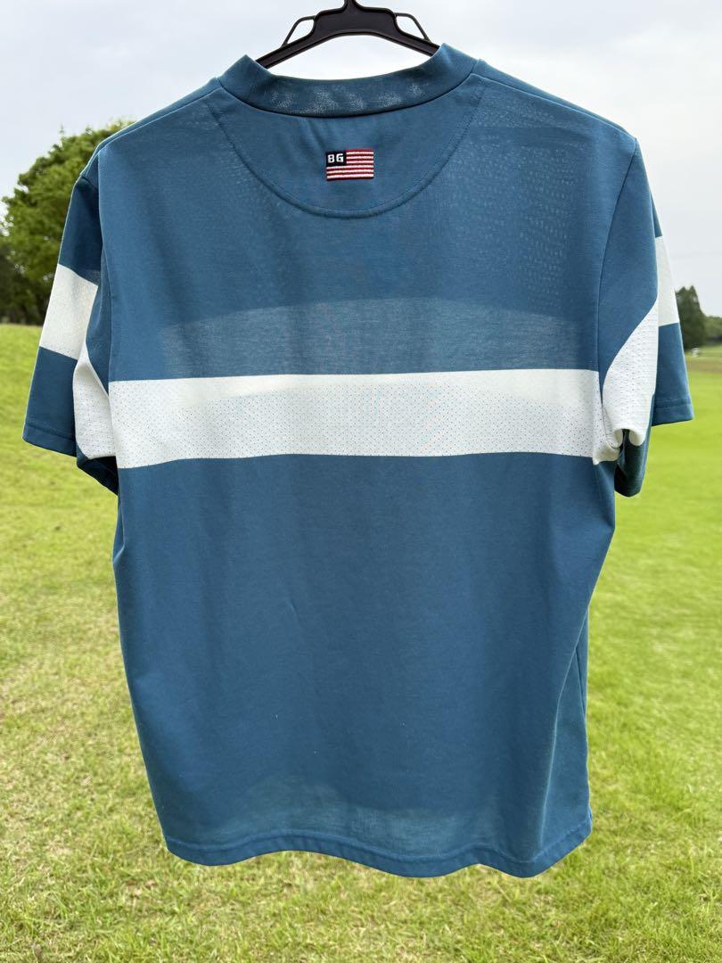 229【BRIEFING】 MESH MOCK NECK RELAXED FIT