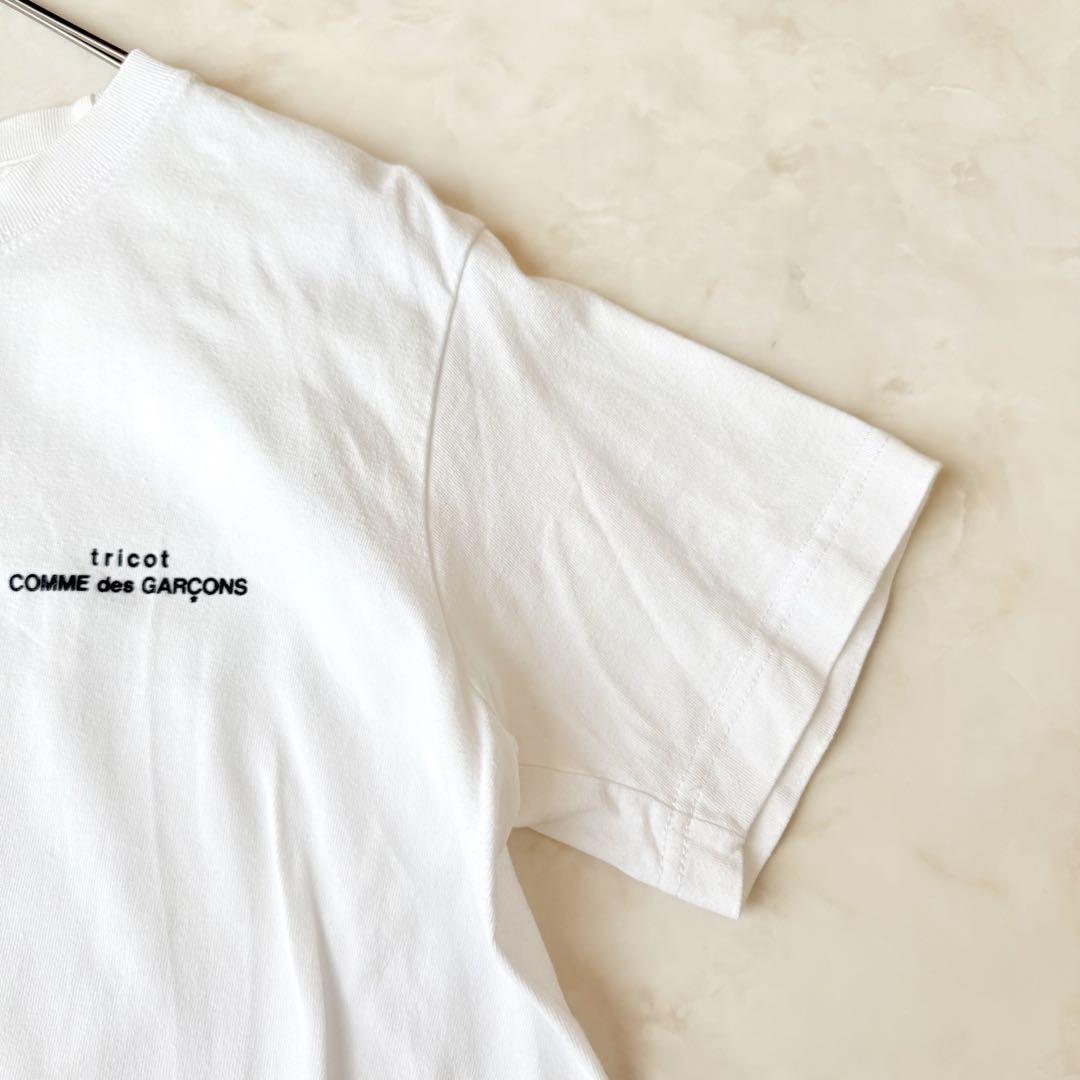 新品2024TAO tricot COMME des GARÇONS刺繍Tシャツ
