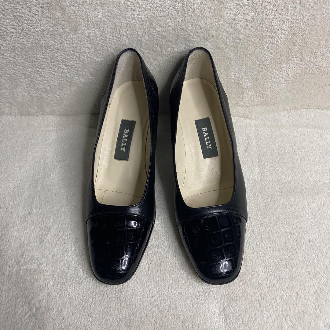 BALLY バリー パンプス レザー イタリア製 22.5cm 靴