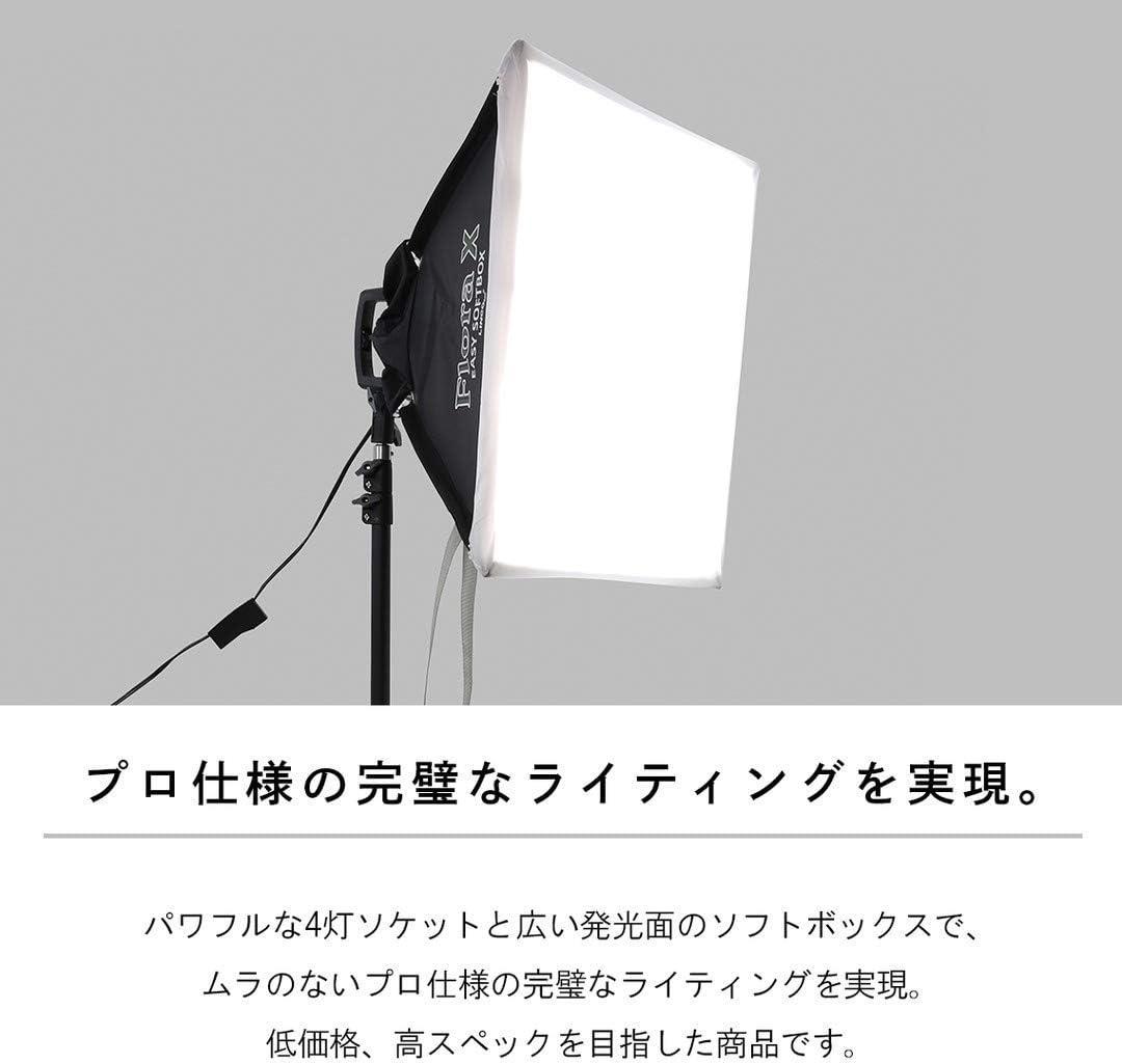 米国LINCO社製　撮影照明　４灯ソケット　三脚　スタンドライト