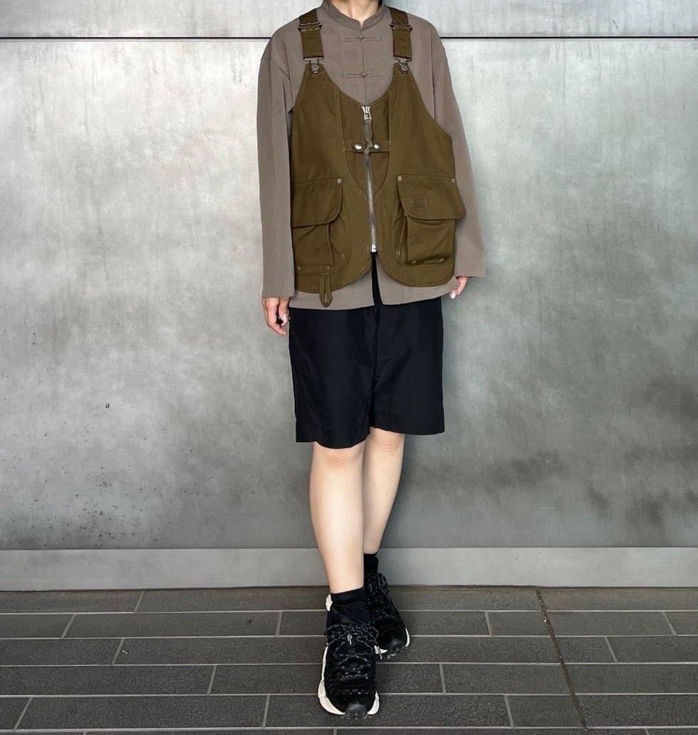 新品未使用　snow peak TAKIBI Canvas Vest olive