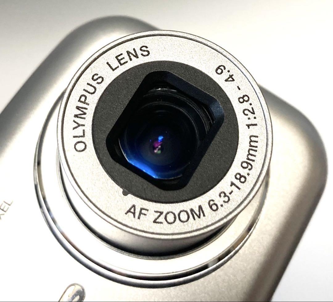 【完動品 美品】OLYMPUS CAMEDIA X-550 単三電池 コンデジ