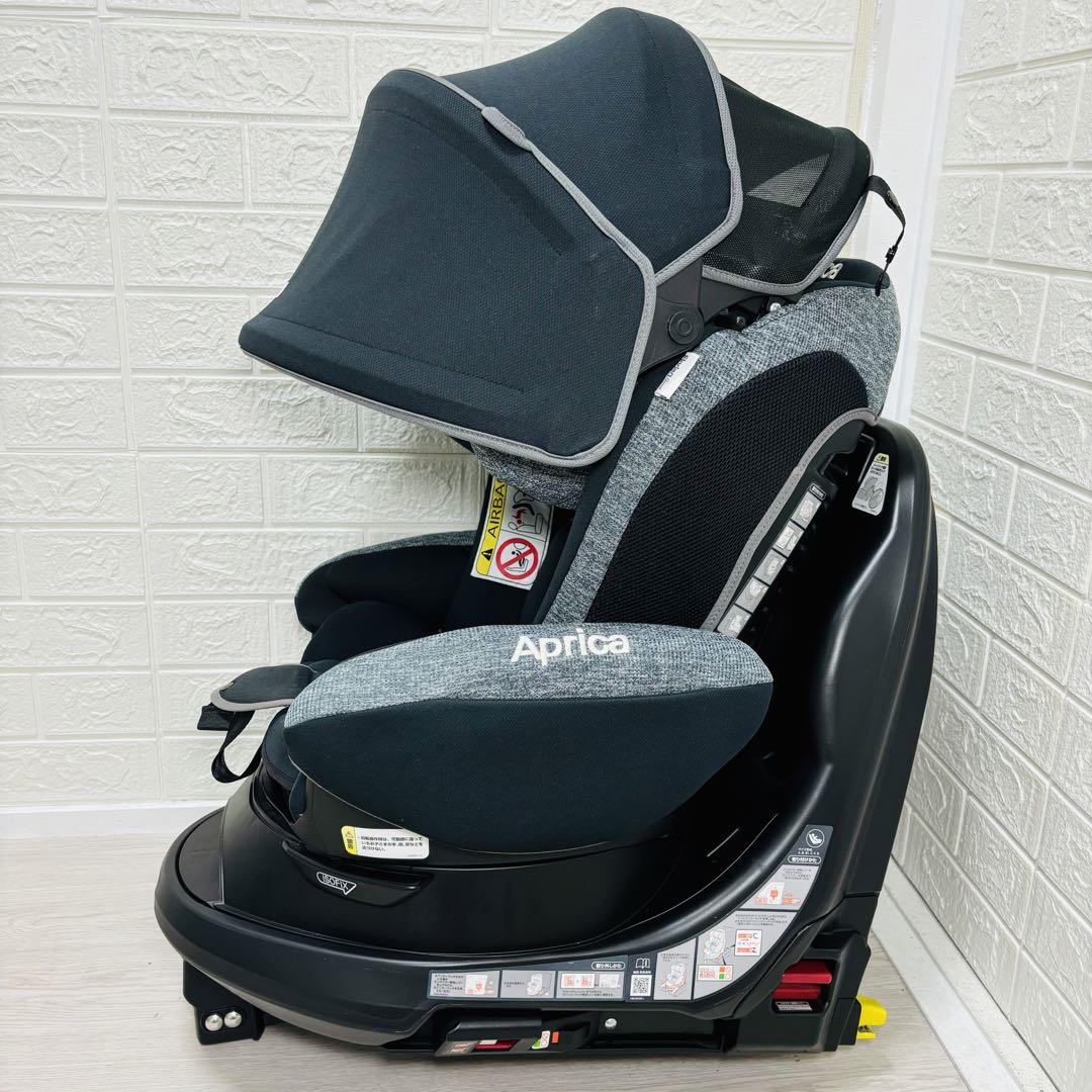 即決 使用5ヶ月 美品 アップリカ フラディアグロウISOFIX AC 手洗い済