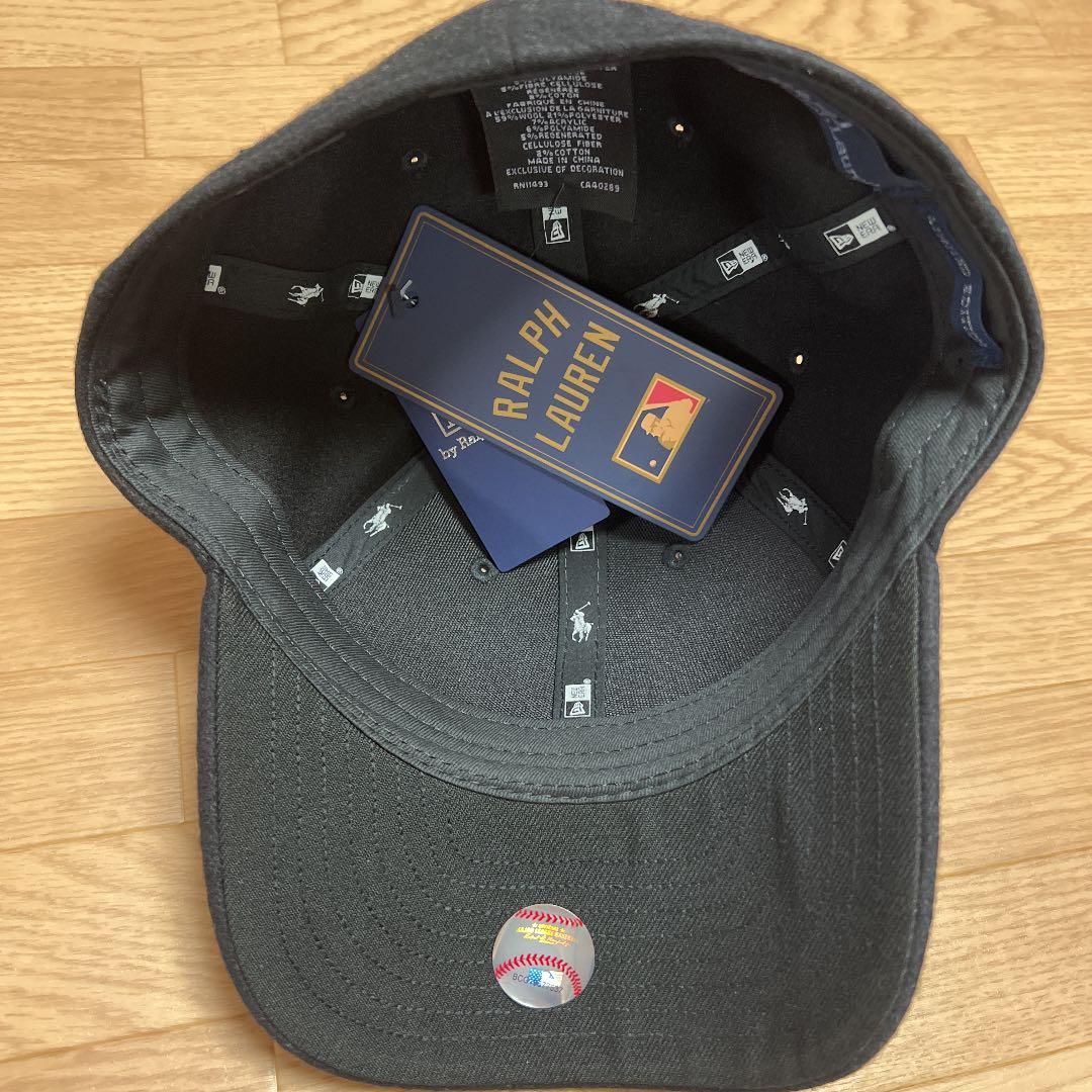 ⑧様専用ポロラルフローレン MLB ヤンキース 希少 キャップ ブラック L
