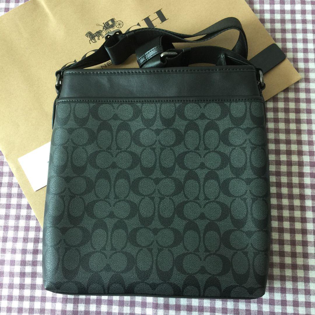 ＜COACH＞コーチバッグ ショルダーバッグ CC111 ブラックメンズバッグ