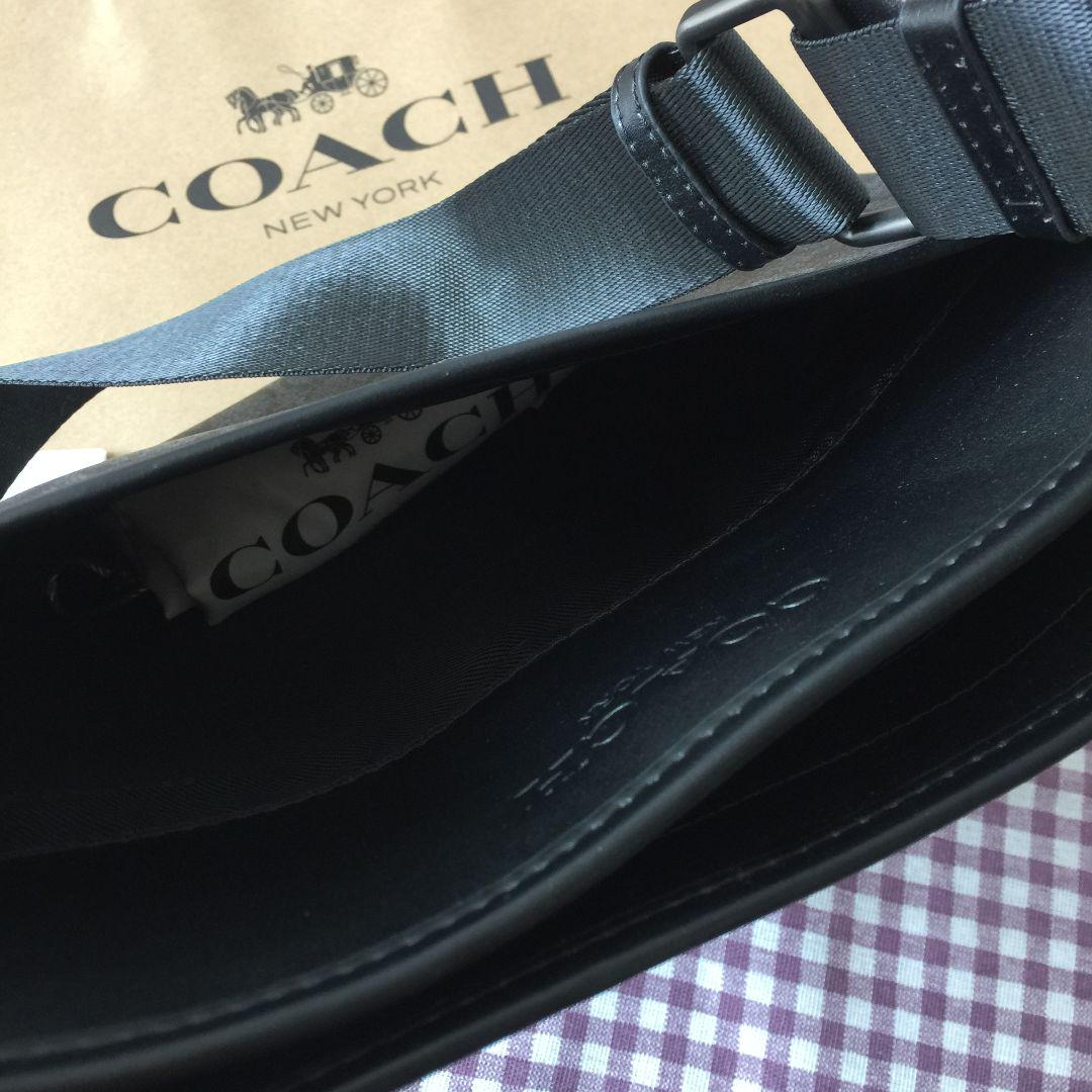 ＜COACH＞コーチバッグ ショルダーバッグ CC111 ブラックメンズバッグ
