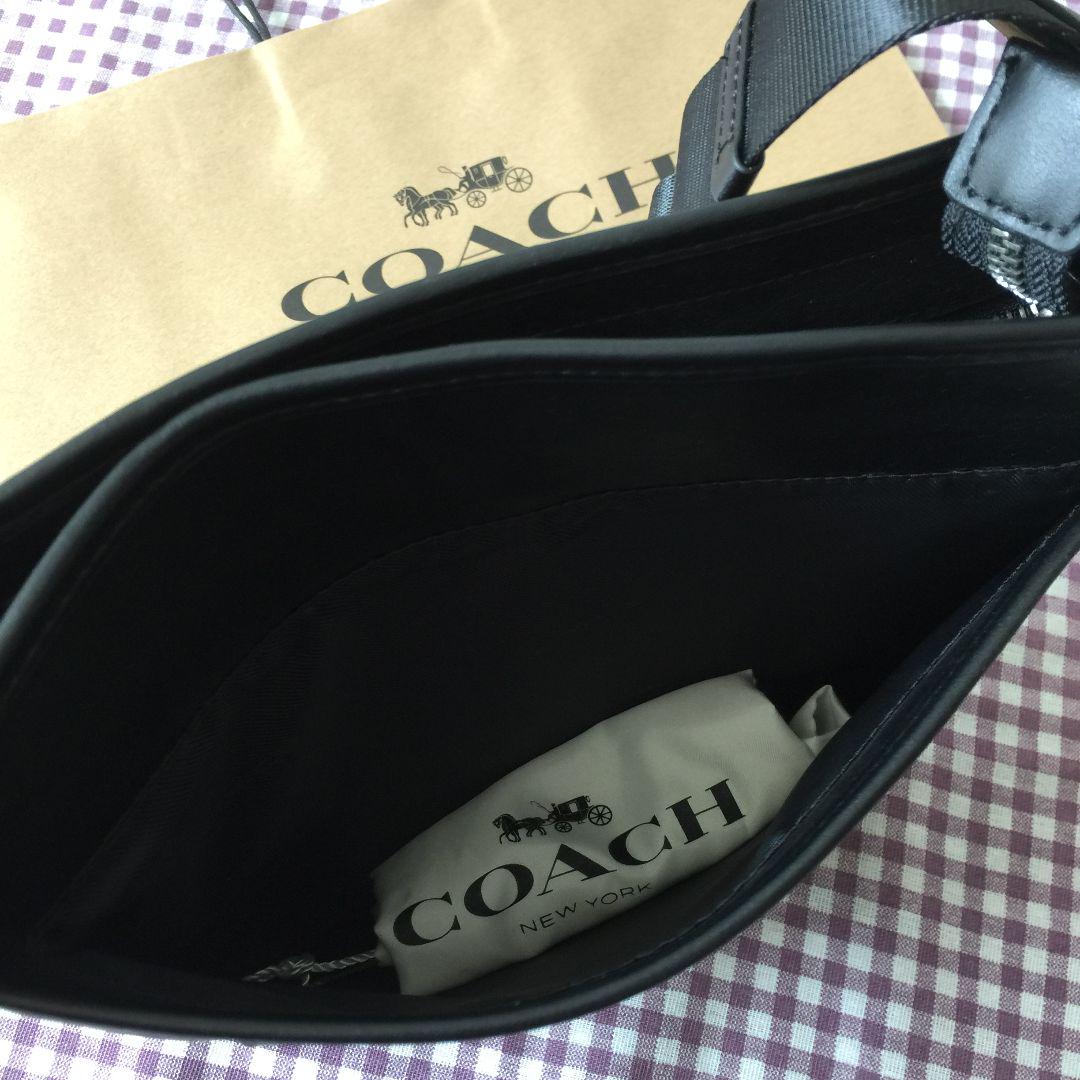 ＜COACH＞コーチバッグ ショルダーバッグ CC111 ブラックメンズバッグ