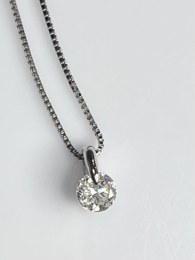 ドロシー様　1ct PT天然ダイヤモンドネックレス 鑑定書付き