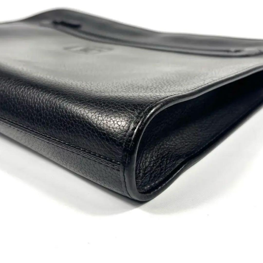【美品✨️】Burberrys セカンドバッグ 黒 ノバチェック A4対応