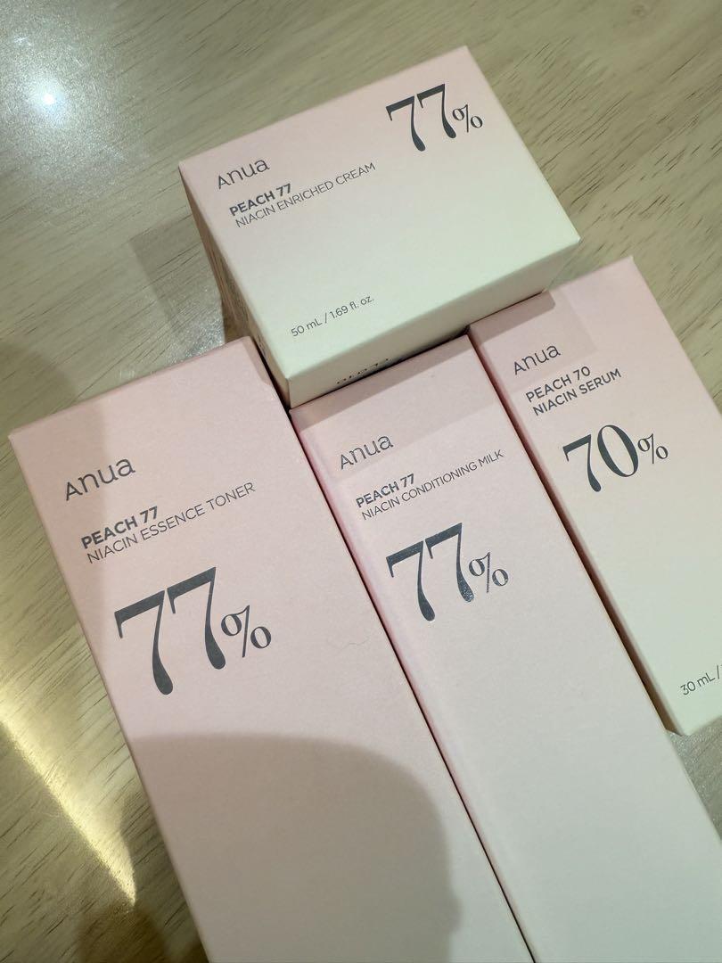 Anua ピーチ77% 4点セット