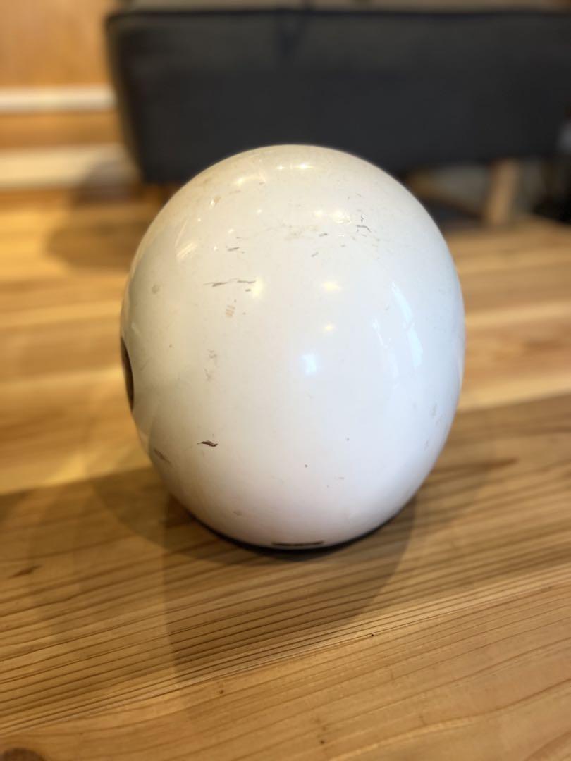 内装加工済 SHOEI D-3 WHITE 62cm アメリカン ヘルメット