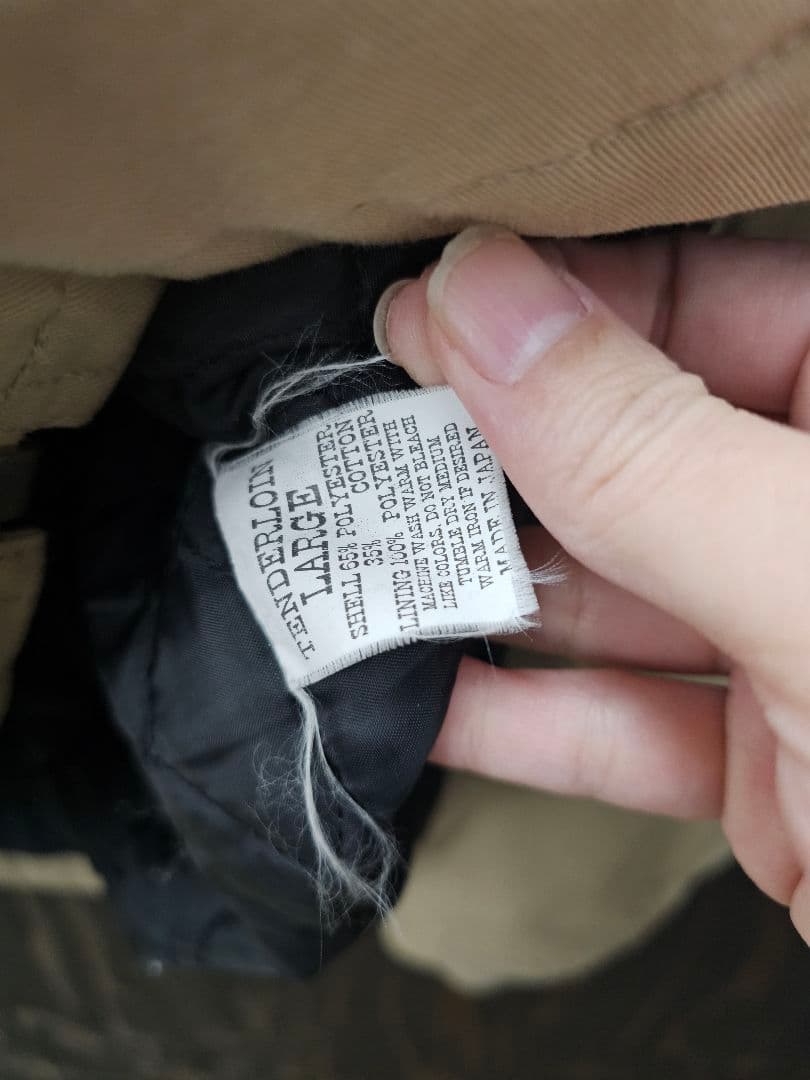 TENDERLOIN リブワークジャケット L TENDERLOIN リブワークジャケット L