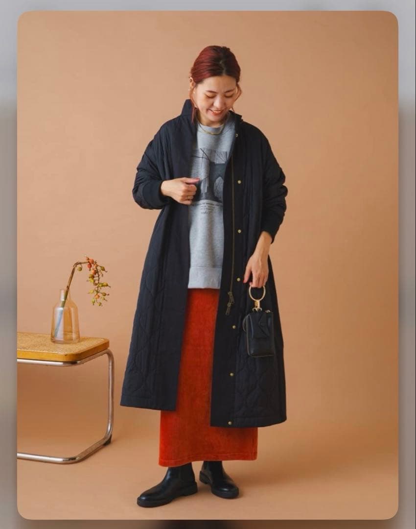 * pual ce cin * 異素材MIXモッズコート * pual ce cin * 異素材MIXモッズコート