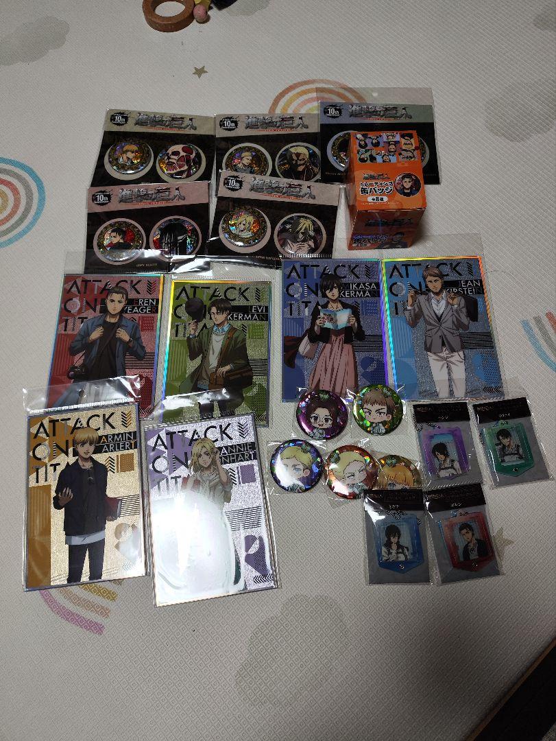 進撃の巨人　グッズ　大量まとめ　Attack on Titan Goods