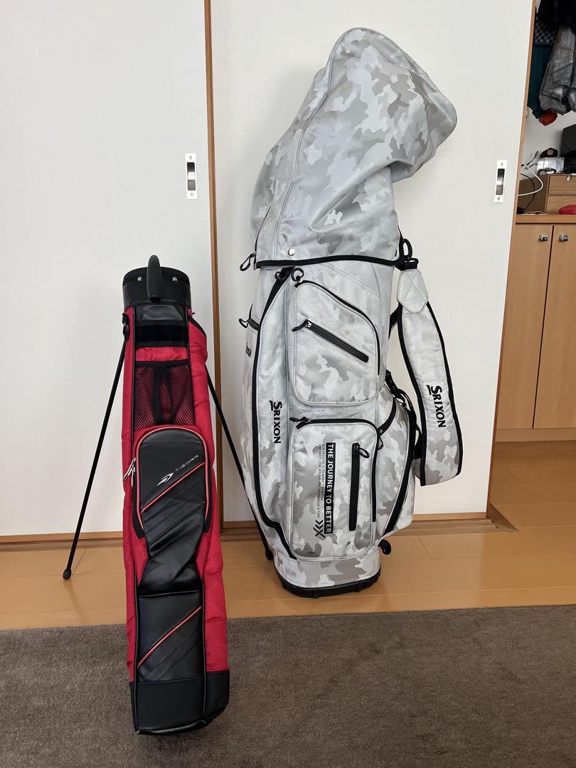 Srixon カモフラージュグレー キャディバッグ