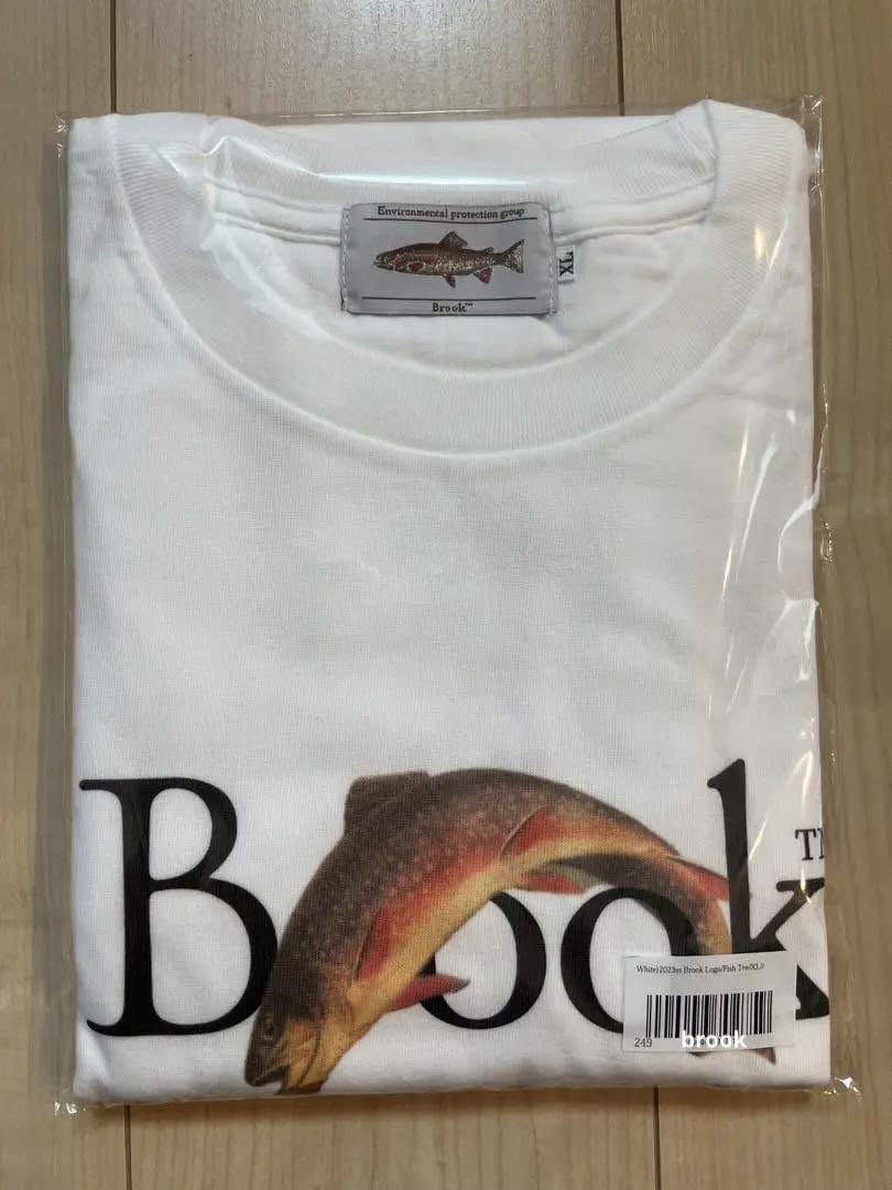 直接取引限定) 2023ss Brook Logo / Fish Tee ワンエルディーケー