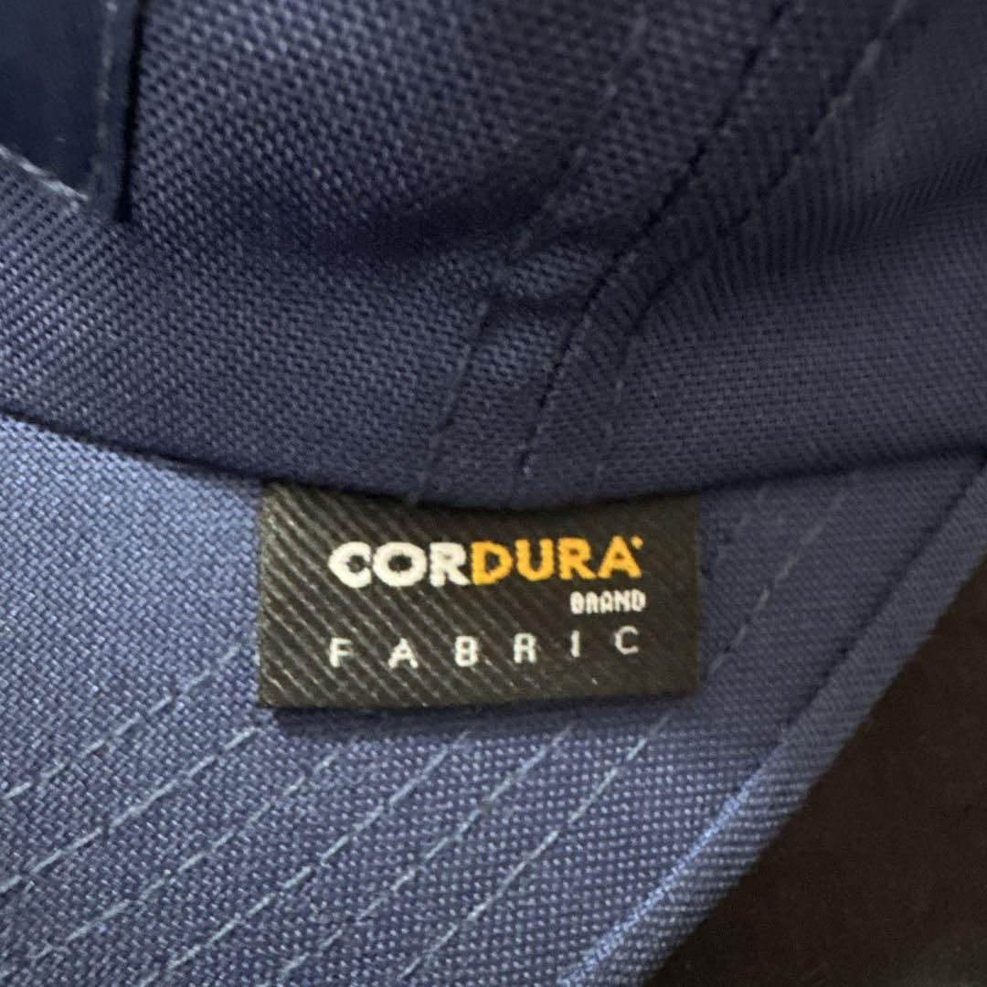美品 Supreme Cordura Camp Cap ネイビー ワークキャップ